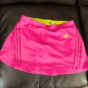 Pink tennis skirt